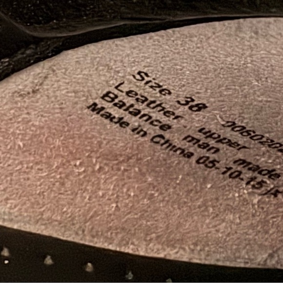 Dansko Black Leather Women's Professional Clogs Size 38 - Picture 5 of 8